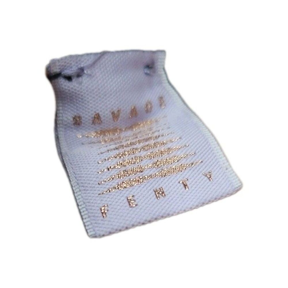Savage x Fenty Black High-Waist Logo Band Leggings Size S - Picture 9 of 11